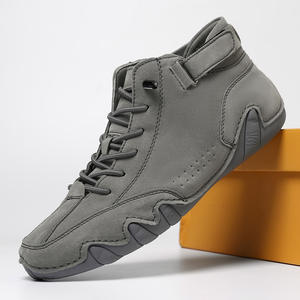 Мужские зимние ботинки Independent <span class=keywords><strong>Station</strong></span> Explosions, универсальные, средней высоты, из натуральной кожи, с резиновой подошвой. - Product Image 4