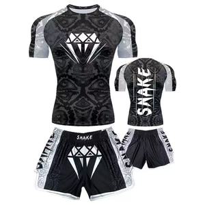 Uniforme de Boxeo para Lucha y Artes Marciales para Hombre Traje Profesional para Competición de Boxeo y Lucha Amateur - Product Image 5