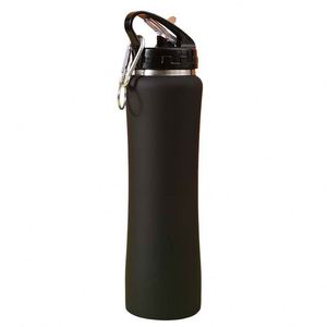 Lightweight Sports Vacuum Thermos 600ml 750ml Stainless Steel <b>Water</b> Bottle Straw Lid Portable Camping Cycling Drink <b>Container</b> - Product Image 5
