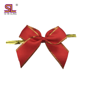 Biểu tượng tùy chỉnh món quà giáng sinh Ribbon Bow 100% polyester mục khuyến mại - Product Image 4