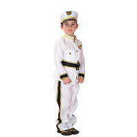 Pantalon haut de costume de marin de marin d'enfants avec le chapeau
