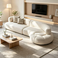 Canapé modulaire Chesterfield inclinable de style italien, design moderne, grand canapé pour appartement, salon, bureau à domicile, villa