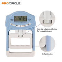 Dynamomètre à main numérique ProCircle Grip Strength Meter Usb Lcd Screen Hand Grip Dynamometer