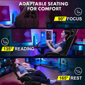 Barato personalizado al por mayor de Juegos de ordenador silla de oficina PC <span class=keywords><strong>Gamer</strong></span> Silla de carreras económicas sillas de juego de carreras para <span class=keywords><strong>Gamer</strong></span> - Product Image 5