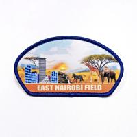 Patch thermocollant, brodé, tissé ou par sublimation pour la décoration de sacs, uniformes scolaires, avec logo personnalisé