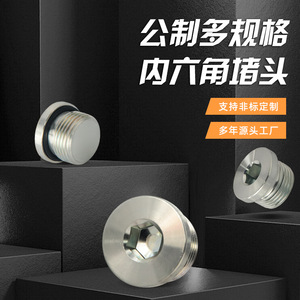 4MN-WD Metric Carbon Steel Galvanized External Thread Hexagonal <b>Plug</b> with <b>Rubber</b> Gasket Seal Product Category Seals - Product Image 5