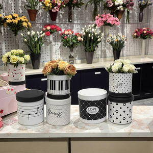 Accetta scatola regalo in cartone di alta qualità scatola regalo scatola di fiori <span class=keywords><strong>3</strong></span> pezzi Set semplice sapone rotondo fresco scatola regalo - Product Image 2