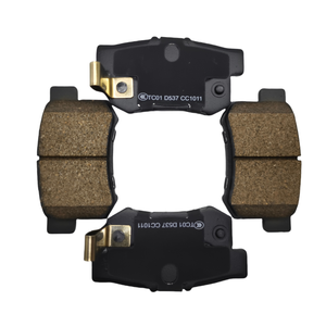 Fabricante de pastillas de freno de cerámica único Coworthen D537 delanteras para pastillas de freno ACURA <span class=keywords><strong>HUNDA</strong></span> SUZUKI - Product Image 2
