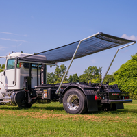 Systèmes de bâches basculantes pour camions à benne basculante, kits de bâches électriques
