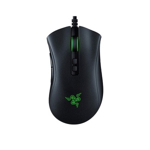 ราคาขายส่งแท้ 100% มีสินค้าในสต็อก เมาส์เกมมิ่ง Razer DeathAdder V2 แบบมีสาย Optical RGB - สีดำ - Product Image 1