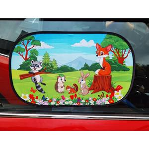 Paquete de 2 persianas de PVC para ventana lateral de <span class=keywords><strong>coche</strong></span>, protección UV y deslumbramiento <span class=keywords><strong>solar</strong></span> para bebés, accesorios de protección <span class=keywords><strong>solar</strong></span> para uso automotriz - Product Image 3