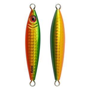 Jiggingpro – leurre de pêche en mer avec lame en métal <span class=keywords><strong>Shotel</strong></span>, leurre de pêche en eau salée, poisson en plomb, Slow metal casting, 60g 80g - Product Image 5