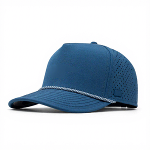 Customize <b>Waterproof</b> Golf <b>Hats</b> With Rope Custom Baseball Cap Perforated <b>Hat</b> Golf Rope <b>Hat</b> Performance <b>Hat</b> Sports <b>Hats</b> - Product Image 1