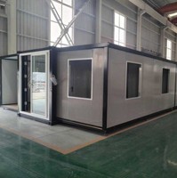 Maison Modulaire Préfabriquée Américaine de Luxe Extensible 20ft 40ft, Type Granny Flat, 2 Chambres Certifiée