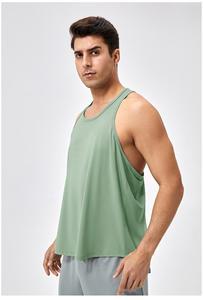 RUIQUWIN Vente en gros Gilet de course léger et respirant pour hommes, séchage rapide, vêtements de sport, débardeur sans manches à col rond et coupe ample - Product Image 2