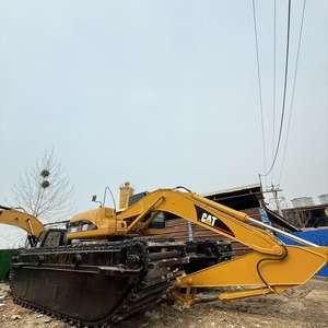 100% Original excavator Used Cat 320CL 320D2L Excavator Machine Caterpillar amphibious <b>floating</b> excavator 20ton for sale - Product Image 6