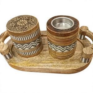 Handcrafted Sandalwood Bakhoor Burner for Oud Incense Religious Winter Eco-Friendly Home Fragrance Meditation Prayer Holder - Product Image 4