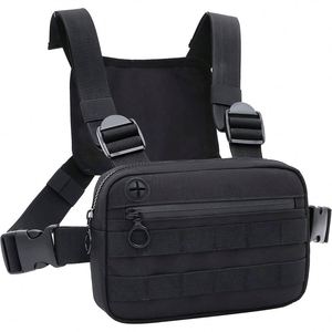BSCI-zertifizierte Fabrik: Leichte, verdeckte Brusttasche/Holster, Brustgurtweste mit integriertem Handyhalter für Workouts, Radfahren & Wandern - Product Image 3
