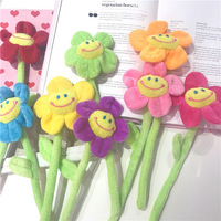 Jouets boule de tournesol avec décoration en peluche, plante pliable, doux et coloré, pour fête, articles meubles de maison, cadeau pour filles et enfants