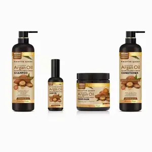 Set Minyak Rambut Bergizi Argan Perawatan Kulit Kepala Murni Ekonomis Tepercaya