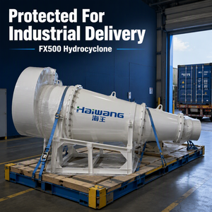 Haiwang FX500 Hydrozyklon-PULiner zur Mineralklassifizierung und Entwässerung von Schlacken – Hydraulischer Zyklon-Separator für Verarbeitungslinien - Product Image 3
