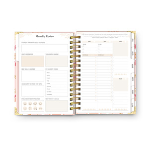 Tùy chỉnh in ấn 2024 A5 xoắn ốc giấy lưu ý cuốn sách Nhật ký da Tạp Chí chương trình nghị sự Hàng Ngày Hàng tuần hàng tháng tổ chức kế hoạch máy tính xách tay - Product Image 5