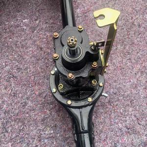 Essieu arrière de tricycle à <span class=keywords><strong>moteur</strong></span> à 3 roues, 3/4 entièrement flottant, tambour de frein de 220 mm, frein mécanique, essieu arrière avec petit amplificateur, support OEM ODM - Product Image 3