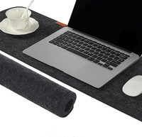 Bureau ordinateur tapis de bureau Table clavier grand tapis de souris feutre de laine coussin d'ordinateur portable bureau Maose Pad Gamer tapis de souris couche de liège tapis de bureau
