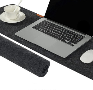 Bureau ordinateur tapis de bureau Table <span class=keywords><strong>clavier</strong></span> grand tapis de souris feutre de laine coussin d'ordinateur portable bureau Maose Pad <span class=keywords><strong>Gamer</strong></span> tapis de souris couche de liège tapis de bureau - Product Image 4