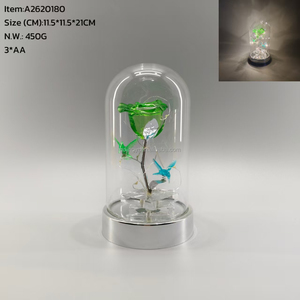 Valentine's Day Gift LED Warm <b>White</b> Light Acrylic Rose Ornaments for Mother's Day - Product Image 5
