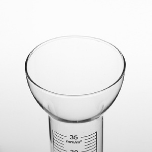 专业气象用手电筒形状测量圆筒玻璃雨量计 - Product Image 2