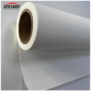 Eco Solvent Semi-glossy Grey Back Inkjet Printing Display Vinyl PVC Flex Film Roll Up Banner Material for Display Stand