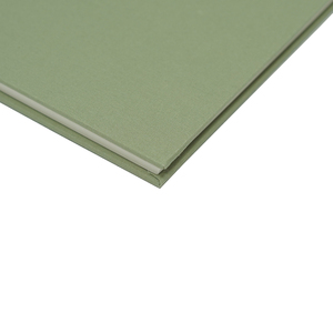 Diario Personalizado con Logotipo, Tapa Dura de Tela de Lino Verde, A5, con Páginas Rayadas, Diario de Metas Mensuales, Cuadernos de Escritura - Product Image 4