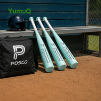 YumuQ Factory Wholesale OEM Bat |   USA |   -10 Drop |   Barillet de 2 5/8 pouces |   2 Bâtons de baseball pour enfants en fibre de carbone composite