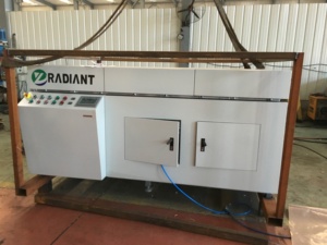 Radiant dầu sưởi ấm bán tự động PV mô-đun Laminator 1500*2600 mét panel năng lượng mặt trời nhà máy sản xuất Đức PLC màn hình cảm ứng - Product Image 6