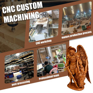 Fraisage CNC personnalisé Services de bois Certifié ISO 9001 Perçage en acier inoxydable Brochage Noyer Artisanat Finition de polissage - Product Image 2