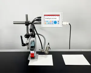 Impresora de inyección de tinta en línea de alta definición Logo Fecha Bot Número Codificación Máquina de impresión de inyección de tinta