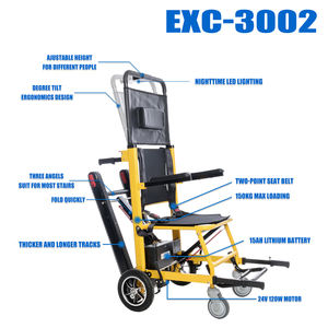 Fauteuil roulant électrique portable avec technologie intégrée d'escalade des escaliers, cadre pliable et étirements d'escalier <span class=keywords><strong>pour</strong></span> personnes handicapées - Product Image 2