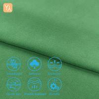 Vente directe d'usine de tissu polaire en polyester tricoté 93% et élasthanne 7%, chaud et coupe-vent