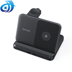 Chargeur sans fil magnétique pliable 10W 15W 3 en 1 pour télé<span class=keywords><strong>phone</strong></span> portable <span class=keywords><strong>SamSung</strong></span> <span class=keywords><strong>Smart</strong></span> Watch - Product Image 1