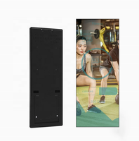 Miroir artificiel mural Smart TV LCD en verre trempé TV LCD