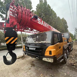 Low Cost Secondhand Sany 50 Ton Hydraulic Truck <b>Crane</b> Perfect for Engineering Projects - Product Image 1