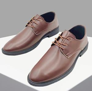 Bottines Chelsea en cuir personnalisées élégantes pour hommes, chaussures habillées à tige haute avec boucles - Product Image 5