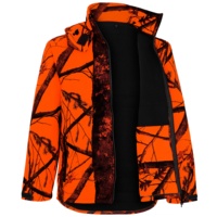 Combinaison de chasse orange fluo haute visibilité pour la sécurité et le confort