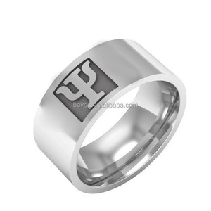 联谊会兄弟会希腊字母Psi戒指不锈钢标签俱乐部戒指礼品 - Product Image 2