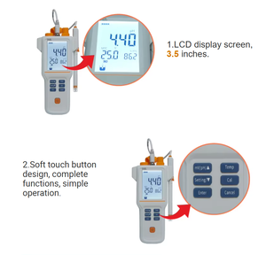 PH110B 산업용 pH 측정기(2개 교정점 포함) 식음료 산업 테스트용 고정밀 pH 복합 전극 - Product Image 3