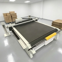 Cortadora CNC de Cama Plana para Cartón Corrugado, Máquina de Corte de Cajas de Cartón, Cortadora CNC Digital de Cama Plana