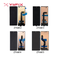 Layar Sentuh Original Yiifix untuk Z Fold 234 & untuk Z Flip 5G LCD Digitizer dengan Super AMOLED Harga Pabrik Garansi 1 Tahun