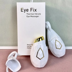 Appareil de massage oculaire électrique anti-âge, anti-cernes et anti-rides, avec chaleur et vibrations, pour le soin du visage. - Product Image 6