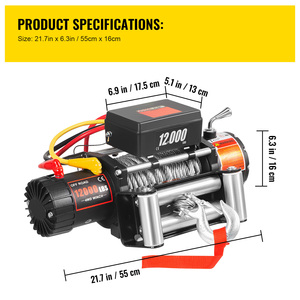 Cabrestantes Eléctricos <span class=keywords><strong>Miniatura</strong></span>, Cabrestantes para Levantar y Mover Muebles, y Cabrestantes para Automóviles y Tractores Disponibles para Entrega Inmediata - Product Image 3